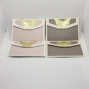 PRESENT YOUR GIFT CARDS IN STYLE! Designer Gift Card Holders (Set of 4)